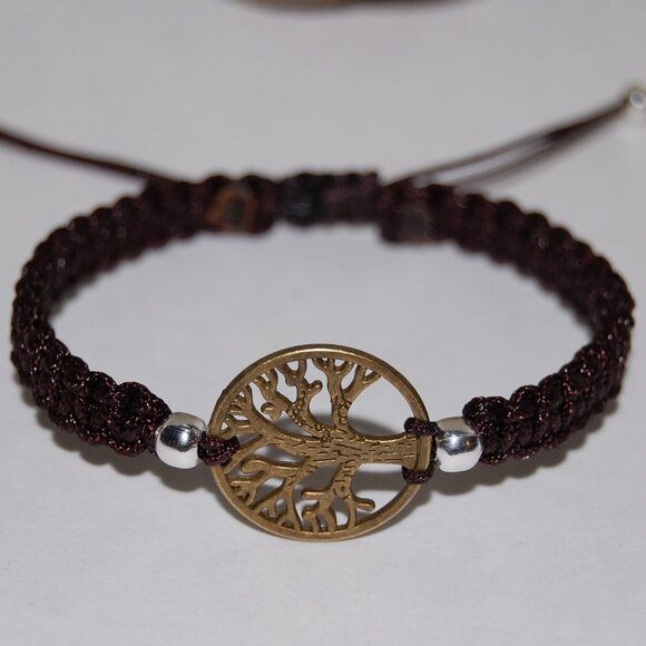 Tree of Life Bracelet,Tree Bracelet,Drawstring Bracelet - Picture 2 of 2